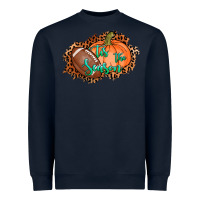 Navy tis the season football pumpkin Heavyweight Sweatshirt - AdoDesignShop
