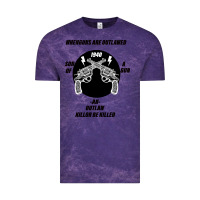 Cloud Purple Guns - When guns are outlawed I'll be outlaw Vintage Tee - Bettercallsaul
