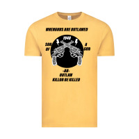 Vintage Mustard Guns - When guns are outlawed I'll be outlaw Vintage Tee - Bettercallsaul