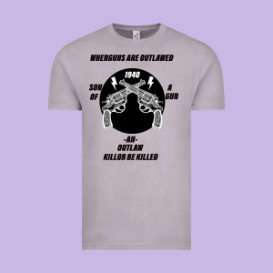 Guns - When Guns Are Outlawed I'll Be Outlaw Vintage Tee Designed By Bettercallsaul