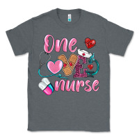 Charcoal Heather one loved nurse Classic Tee - BarkalooDesign