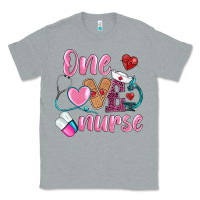 Heather Grey one loved nurse Classic Tee - BarkalooDesign