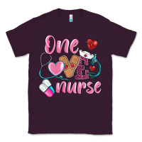 Plum one loved nurse Classic Tee - BarkalooDesign