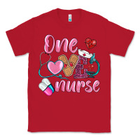 Red one loved nurse Classic Tee - BarkalooDesign