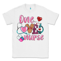 White one loved nurse Classic Tee - BarkalooDesign