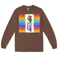 Chestnut different is beautiful Long Sleeve Tee - MaliasSmallBusiness