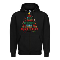 Black his name shall be Zipper Hoodie - MaliasSmallBusiness