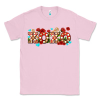 Bubblegum Pink xoxo roses and keys Classic Tee - AdoDesignShop