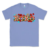 Colony Blue xoxo roses and keys Classic Tee - AdoDesignShop