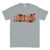 Heather Grey xoxo roses and keys Classic Tee - AdoDesignShop