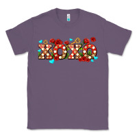 Lavender xoxo roses and keys Classic Tee - AdoDesignShop