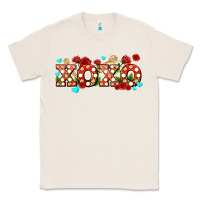 Natural xoxo roses and keys Classic Tee - AdoDesignShop