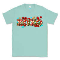 Seafoam xoxo roses and keys Classic Tee - AdoDesignShop