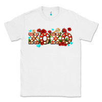 White xoxo roses and keys Classic Tee - AdoDesignShop
