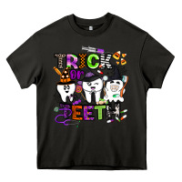 Asphalt trick or teeth Heavy Core Tee - BarkalooDesign