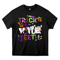 Black trick or teeth Heavy Core Tee - BarkalooDesign