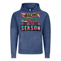 Vintage Denim racing it's my favorite season sport car Vintage Hoodie - AdoDesignShop