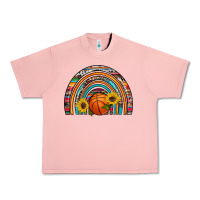 Salmon basketball rainbow Urban Heavy Tee - Artiststas