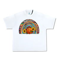 White basketball rainbow Urban Heavy Tee - Artiststas
