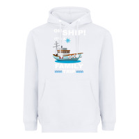 White Oh Ship, It's My Birthday Heavyweight Hoodie - Bettercallsaul