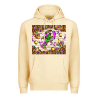 Pina Colada Mardi Gras with crab Premium Hoodie - NancyCooperArtShop