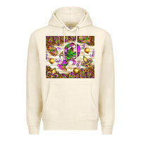 Tofu Mardi Gras with crab Premium Hoodie - NancyCooperArtShop
