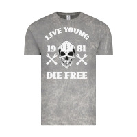 Cloud Rock Live Young Die Free Vintage Tee - Bettercallsaul