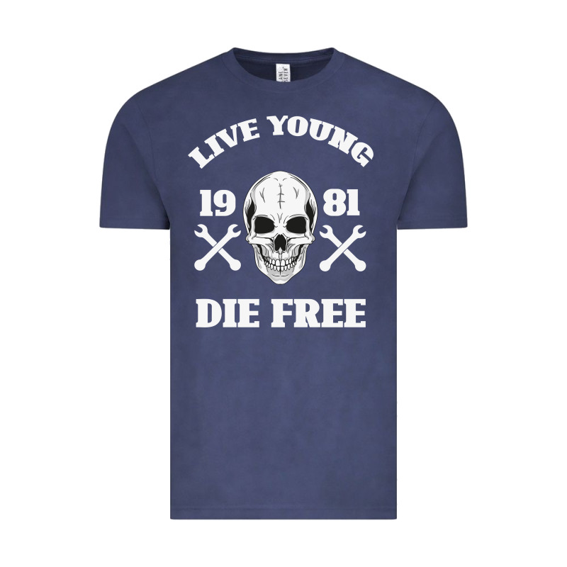 Live Young Die Free Vintage Tee by Bettercallsaul | Teevron