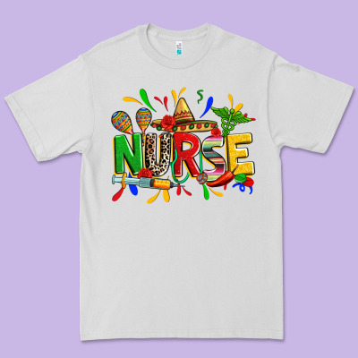 Cinco De Mayo Nurse Premium Tee Designed By Zillion Design Studio