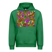 Emerald Mardi Gras with crabs tumbler Urban Hoodie - HowdyJamesFarm