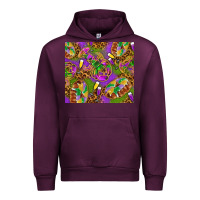 Mauve Wine Mardi Gras with crabs tumbler Urban Hoodie - HowdyJamesFarm