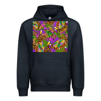 Navy Mardi Gras with crabs tumbler Urban Hoodie - HowdyJamesFarm