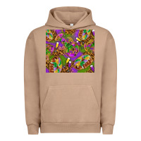 Pigment Burro Mardi Gras with crabs tumbler Urban Hoodie - HowdyJamesFarm