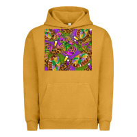 Pigment Peanut Butter Mardi Gras with crabs tumbler Urban Hoodie - HowdyJamesFarm