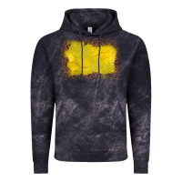 Cloud Black gemstone yellow leopard background Vintage Hoodie - JahusDesignShop