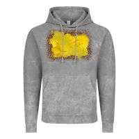 Cloud Rock gemstone yellow leopard background Vintage Hoodie - JahusDesignShop
