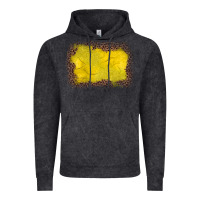 Vintage Black gemstone yellow leopard background Vintage Hoodie - JahusDesignShop