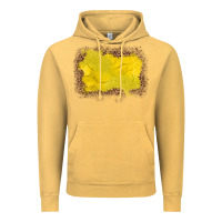 Vintage Mustard gemstone yellow leopard background Vintage Hoodie - JahusDesignShop