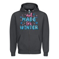 Smoke not made for winter Zipper Hoodie - MaliasSmallBusiness