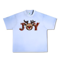 Grape Ice joy reindeer Urban Heavy Tee - AdoDesignShop
