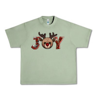 Oil Green joy reindeer Urban Heavy Tee - AdoDesignShop