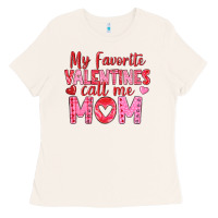 Bone my favorite valentine call me mom Ladies Tee - texasbilliewilder