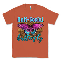 Copper Western Anti-Social Butterfly Classic Tee - LillyAllenDesigns