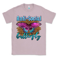 Lilac Western Anti-Social Butterfly Classic Tee - LillyAllenDesigns