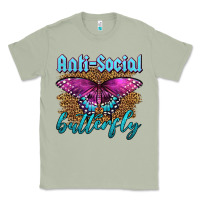 Matcha Western Anti-Social Butterfly Classic Tee - LillyAllenDesigns