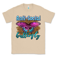 Mushroom Western Anti-Social Butterfly Classic Tee - LillyAllenDesigns
