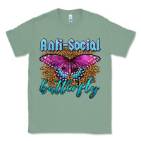Sage Western Anti-Social Butterfly Classic Tee - LillyAllenDesigns