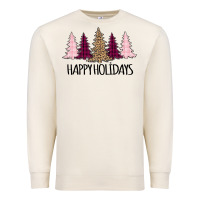 Sandshell Happy Holidays Tree Premium Sweatshirt - Bettercallsaul