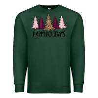 Sports Green Happy Holidays Tree Premium Sweatshirt - Bettercallsaul