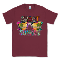 Burgundy Sweet Summer Classic Tee - CowhideDigitalArt